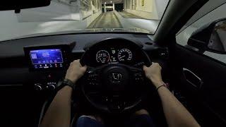 2022 Honda HRV 1.5 Turbocharged V | Night Time POV Test Drive