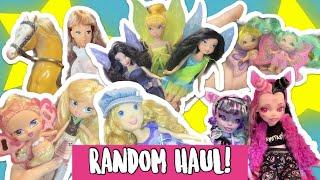 I bought RANDOM discontinued dolls! - Disney Fairies, Bratz, CUSTOM Monster High dolls - haul!!