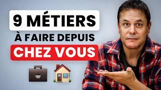 9 Métiers en ligne pour gagner de l'argent depuis chez soi (sans bcp d'expérience !)