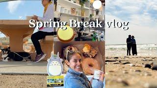  Spring break vlog, Carlsbad, solo movie date, coffee date con Pinna, brunch con amigas | SD vlog