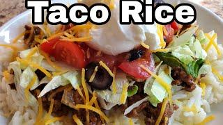 Taco Rice #tacotuesday