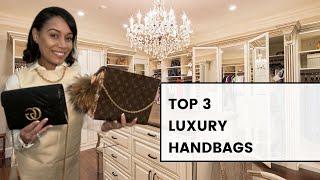 Top 3 Luxury Handbags #gucci #louisvuitton #pochettemetis #walletonchain #pochette