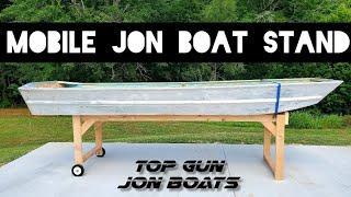 Building a Mobile Jon Boat Stand Start to Finish