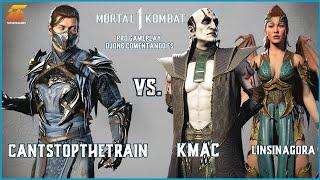 MK1: SUB ZERO VS NITARA, QUAN CHI | CANTSTOPTHETRAIN VS KMAC, LINSINAGORA | Pro Gameplay