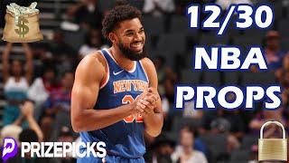 PRIZEPICKS NBA PICKS | MONDAY 12/30/24 | NBA PLAYER PROPS PICKS | NBA PROPS & BETS TODAY