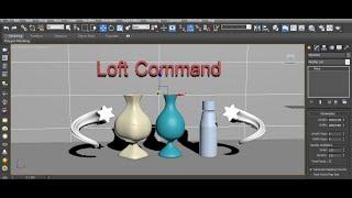 #3DDesigner Loft command in 3Ds Max Tutorials part 14 |  || LOFT COMPOUND OBJECT IN 3DS MAX ||