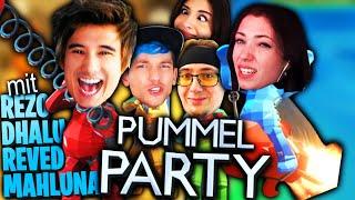 Ich zerstöre die PUMMEL PARTY! (ZERSTÖRTE: Rezo, Reved, Dhalu, Mahluna)