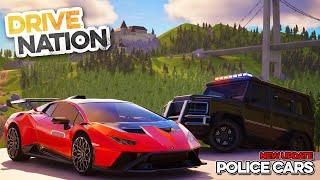 FORTNITE  DRIVE NATION RP - ULTIMATE OPEN WORLD driving adventure!  MAP CODE: 7971-1781-8515