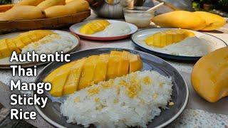 How to Make Authentic Thai Mango Sticky Rice