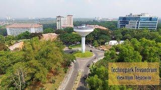 Technopark Trivandrum Campus - View From Thejaswini Building | Kerala's Largest IT Park