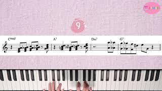 20 jazz licks in 1-6-2-5 | 즉흥연주할때 쓸 수 있는 20가지 재즈라인