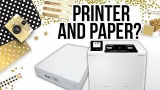 What Printer and Paper I use for Chip Bags, etc.