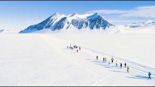 The world’s southernmost marathon, Antarctic Ice Marathon.