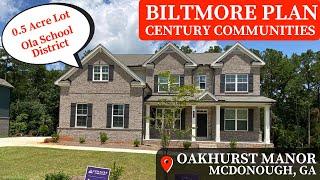 Living In McDonough, GA | Century Communities | Model Home Tour | Biltmore Plan | Atlanta New Homes