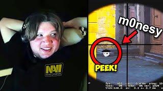 EVEN S1MPLE CAN'T STOP THESE M0NESY PEEKS!! CSGO Twitch Clips