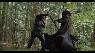 The Green Knight Vs The Weeping Monk Fight Scene | CURSED 1x8