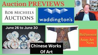 Chinese Art Auction Preview News Rob Michiles and Waddingtons Late June 2023