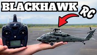 BEAUTIFUL scale flying RC Helicopter - E200 UH-60 BLACKHAWK