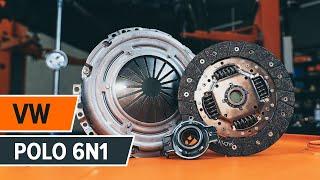 How to change clutch kit on VW POLO 6n1 [TUTORIAL AUTODOC]