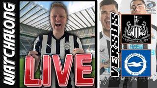 NUFC V BHFC LIVE WATCH ALONG FA CUP TIE