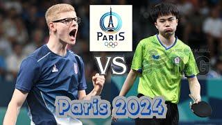 Felix Lebrun vs Lin Yun-Ju Paris 2024 highlights #paris2024 #tabletennis #felixlebrun #wtt #olympic