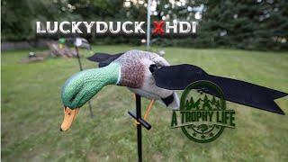 ‼️ The NEW Must Have Decoy for Duck Hunting 2023 ‼️ LuckyDuck XHDI Spinner Review/First Look.