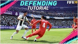 FIFA 19 DEFENDING TUTORIAL / How To Defend Effectively - BEST Way To TACKLE, CONTAIN & JOCKEY