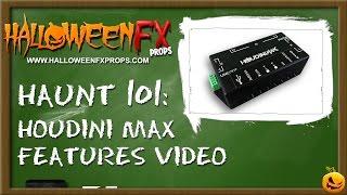 Houdini Max Prop Controller Features Video - Halloween FX Props