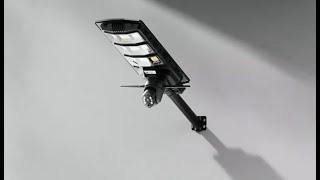 ETENDA All-in-One Solar-Powered Smart Street Light: WiFi & 4G, App Control, HD Video, and More!