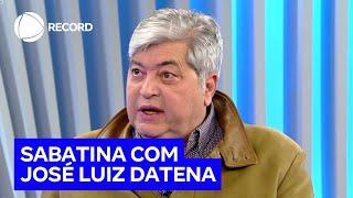 Assista à íntegra da entrevista com José Luiz Datena, candidato do PSDB à Prefeitura de SP