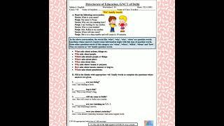 Class 7 English Worksheet no 34 || AK smart study