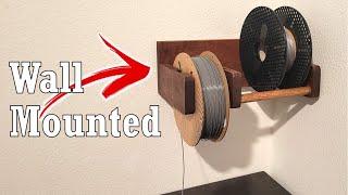 DIY Wall-Mounted Filament Storage