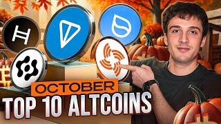 Top 10 Altcoins to Buy in October 2024 [UPTOBER IS HERE!]