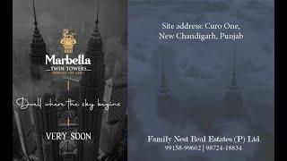 Luxury Flats in New Chandigarh | Marbella Twin Towers | Marbella CURO One | Marbella Grand