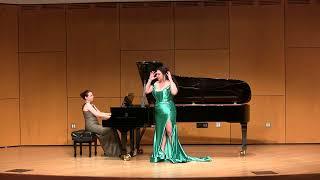 Clara Luz Iranzo's First Year Graduate Recital Victoria Schwartzman, piano