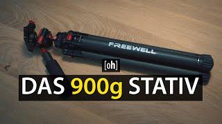 Was taugt ein 900g Stativ? Freewell The Real Travel Tripod im Test