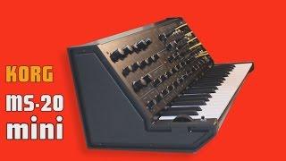 KORG MS-20 MINI new Analog Synthesizer 2013 | HD DEMO |