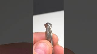 How to sharpen a drill bit in 1 minute! #shorts