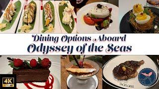 Odyssey of the Seas | Royal Caribbean | Dining Options Aboard