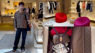 LOUIS VUITTON SHOPPING VLOG LONDON LUXURY TRAVEL ACCESSORIES NICE BB & TOILETRY BAG 25 UNBOXING