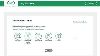 How to Upgrade Your WES Report