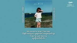 Older - Sasha Sloan ( Lyrics ) #myanmarsubtitles #mmsub #englyrics #SashaSloan