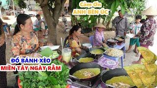 Hai Người Đỗ Không Kịp 4 Chảo | BÁNH XÈO MIỀN TÂY | Phục Vụ Bà Con Ngày Rằm/ #NSĐQ