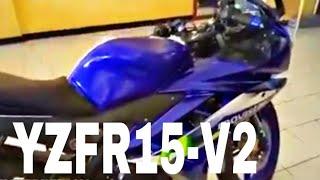 REVIEW YAMAHA YZF-R15V2 VERSI 2017 || MONVISTAR WARNA BIRU || ZEN BERKELANA