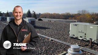 Trane® Voyager® 2 Rooftop Unit Commercial HVAC Replacement Solutions