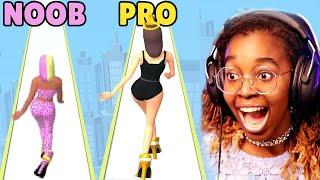 NOOB vs PRO vs HACKER in High Heels App