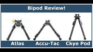 Bipod Comparison and Review: Atlas, Accu-Tac, CKYE-POD