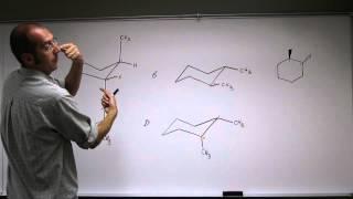 Cyclohexane Ring Systems - Cis or Trans Isomer 001