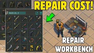 What Does the Repair Cost? Is it Worth it?! REPAIR WORKBENCH" Last Day On Earth Survival