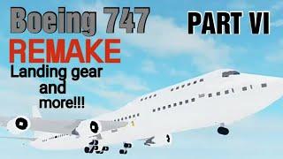 How to build a Boeing 747-400 Remake, Part 6 "plane crazy Roblox".